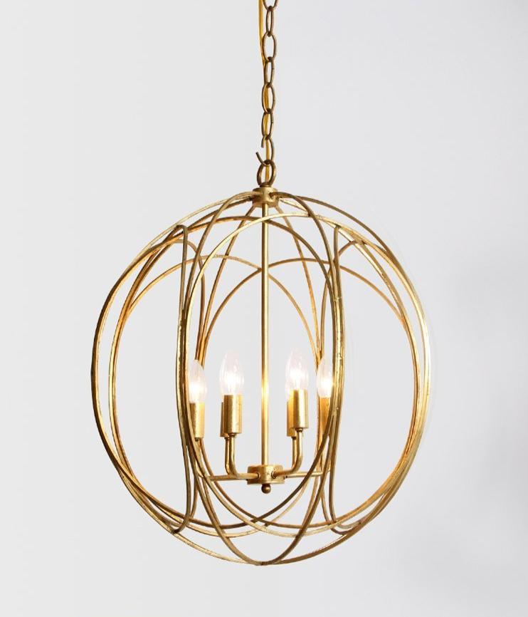 Modern Hanging Cage Lamp