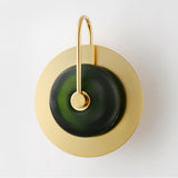 Circular Modern Art Deco Wall Lamp