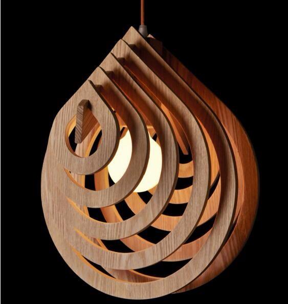 Art Deco Modern Drop Pendant Light