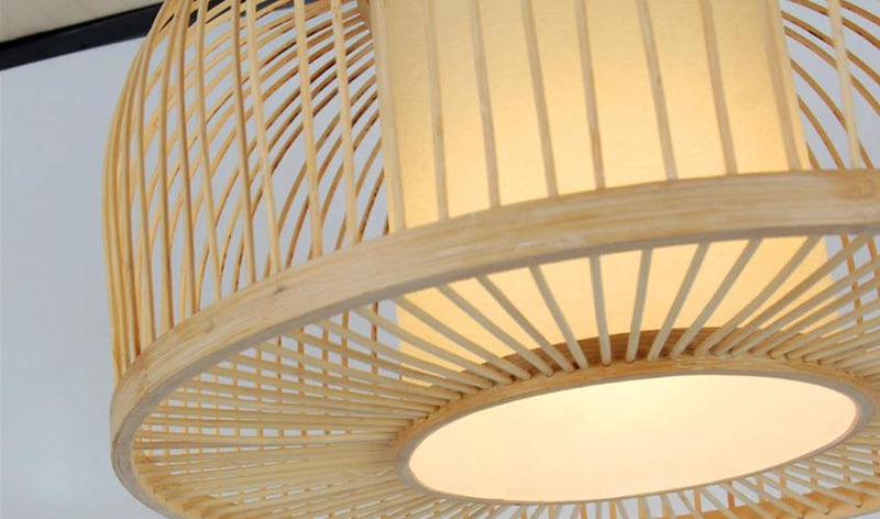 Bamboo Pendant Hanging Light