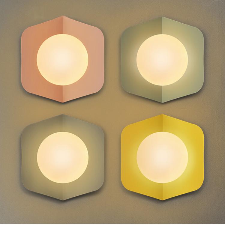 Modern Nordic Candy Wall Lamp