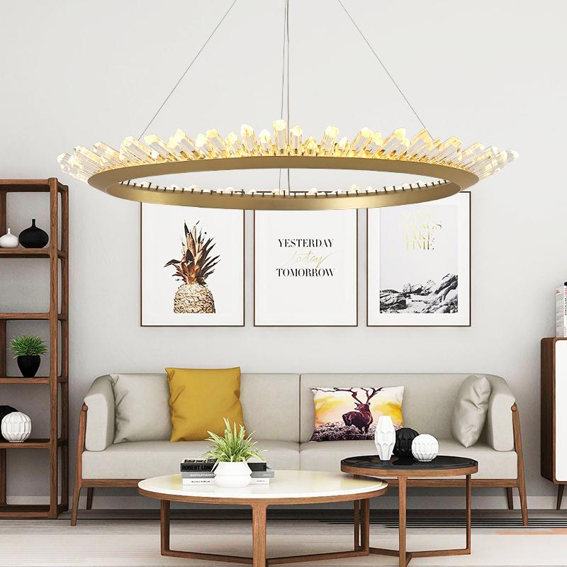 Modern Crystal LED Chandelier