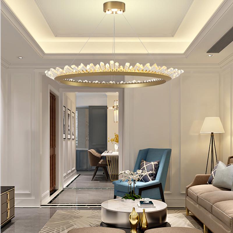 Modern Crystal LED Chandelier