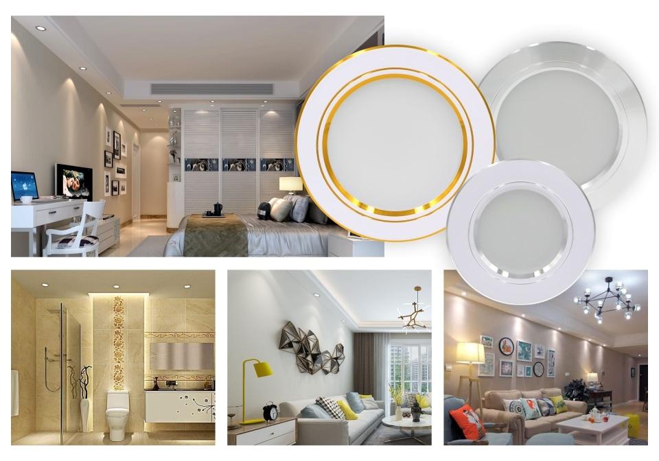 Recessed Round LED Ceiling Lamp