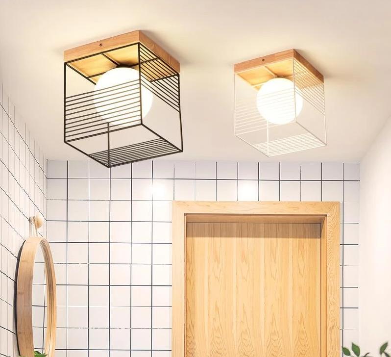 Vintage Cage Ceiling Lights