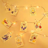 LED Fairy Light String with Photo Clips