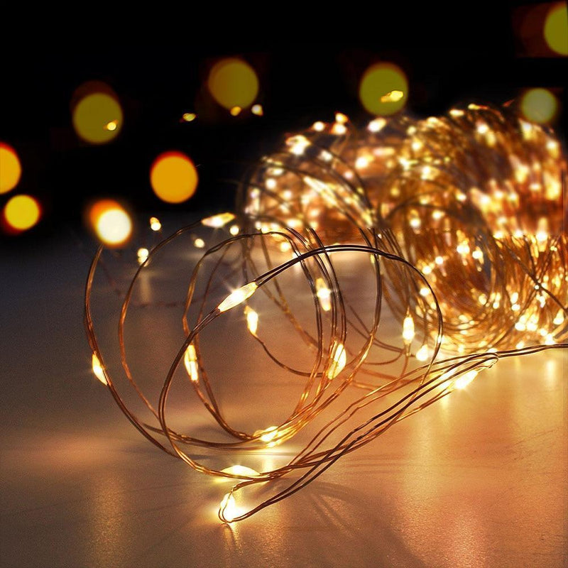 LED Fairy Light String with Photo Clips