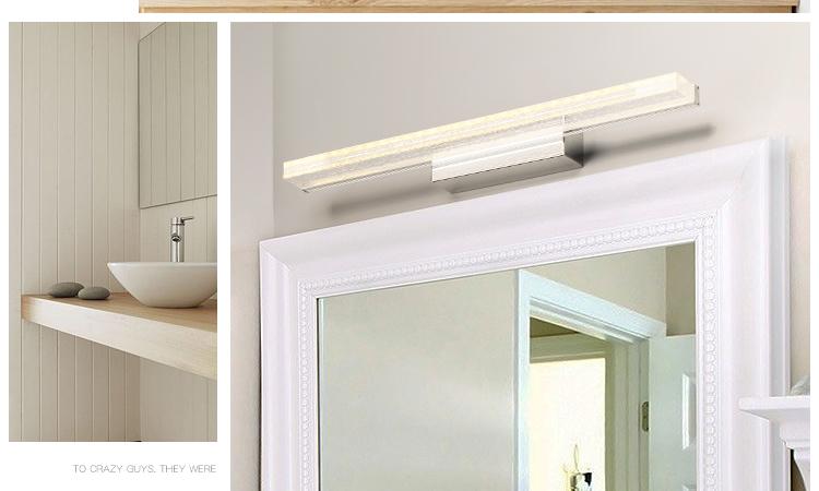 Modern Nordic Acrylic Vanity LED Wall Lamp