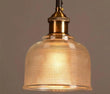 Retro European Color Glass Pendant Light