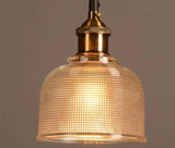 Retro European Color Glass Pendant Light