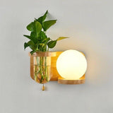 LED Lamp Planter & Shelves Combo