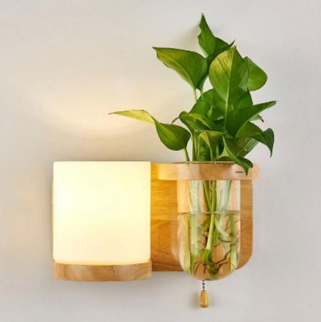 LED Lamp Planter & Shelves Combo