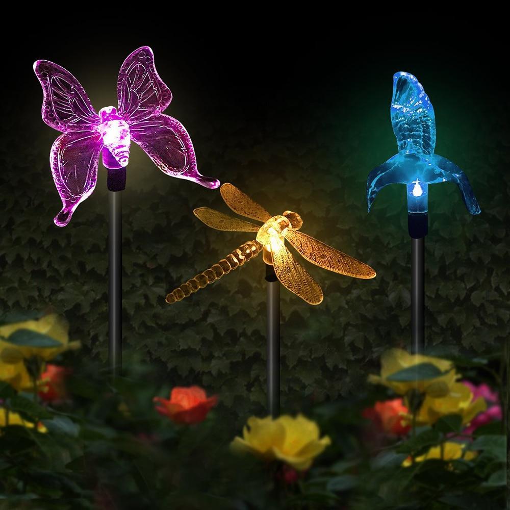 Colorful LED Garden Animals Lights