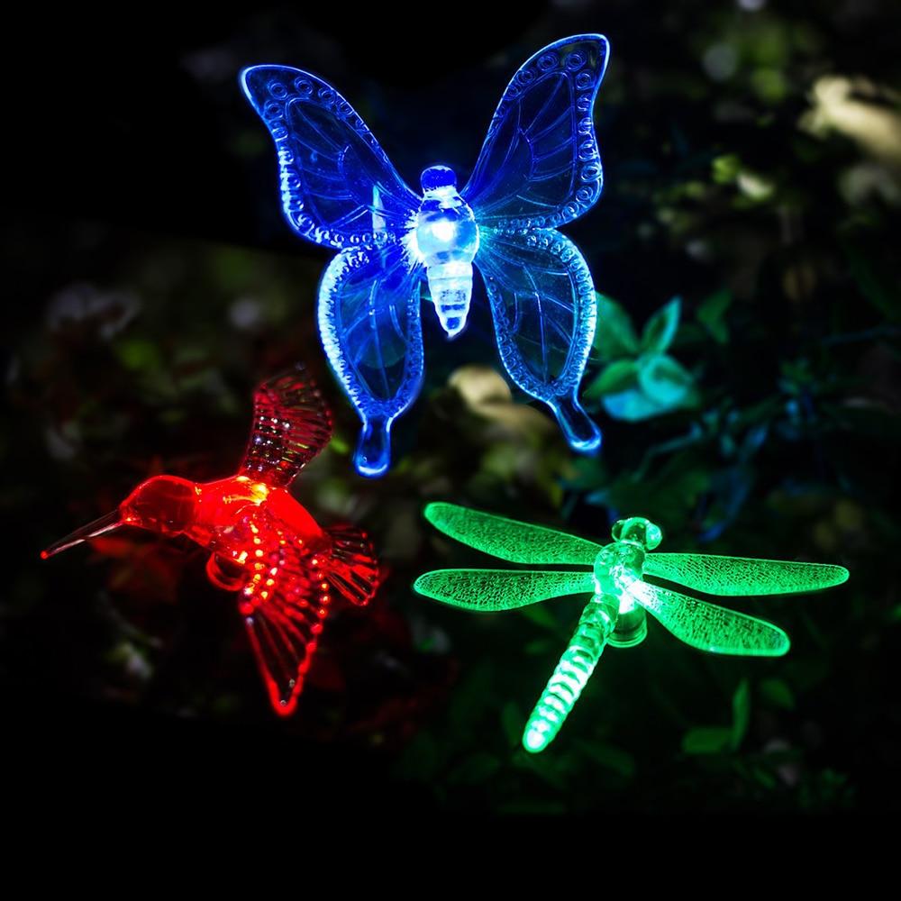 Colorful LED Garden Animals Lights