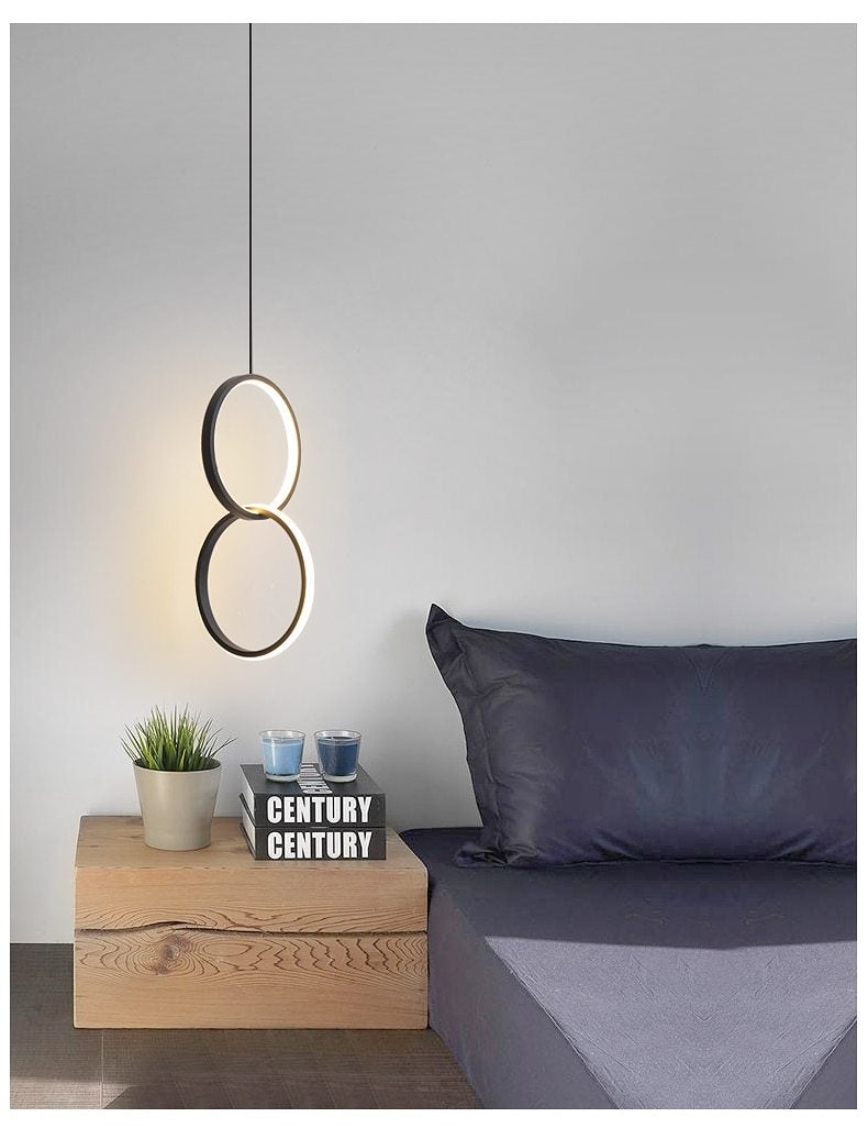 Circular LED Hanging Light