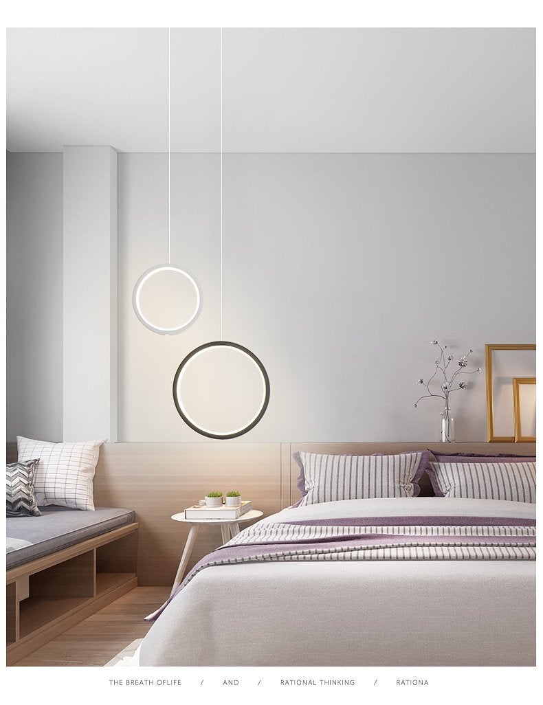 Circular LED Hanging Light