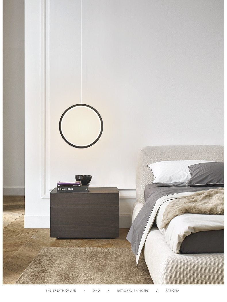 Circular LED Hanging Light