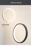 Circular LED Hanging Light