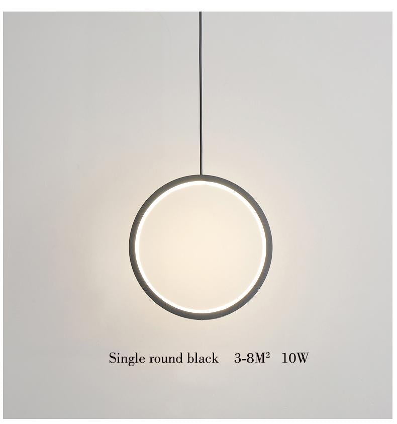 Circular LED Hanging Light