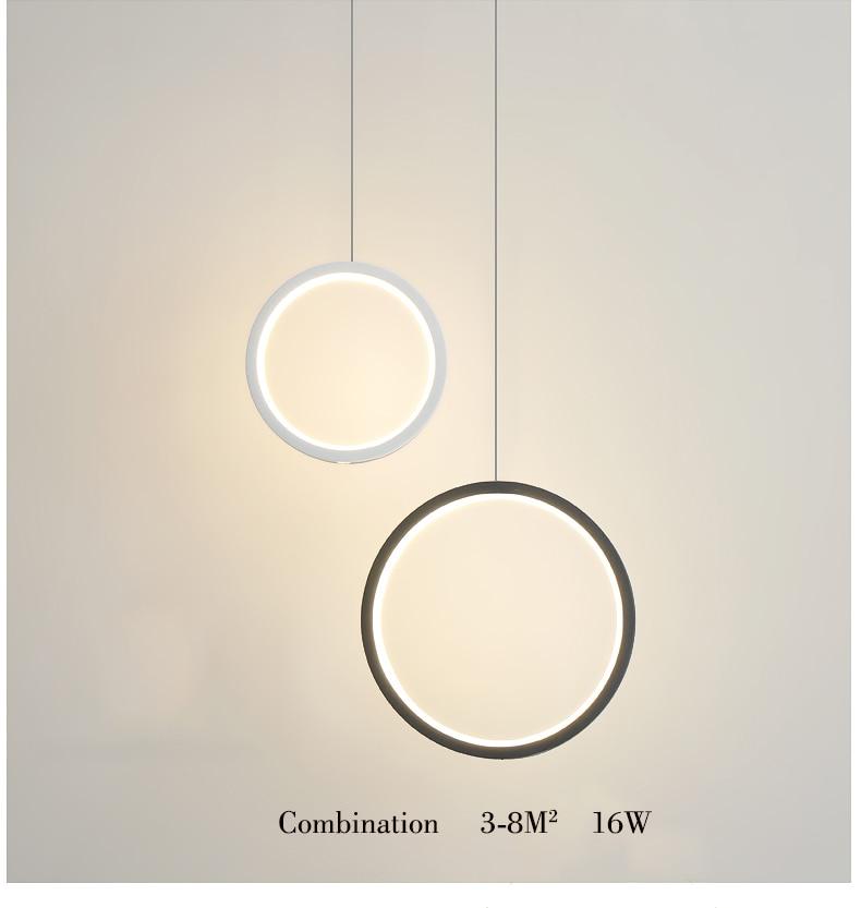 Circular LED Hanging Light