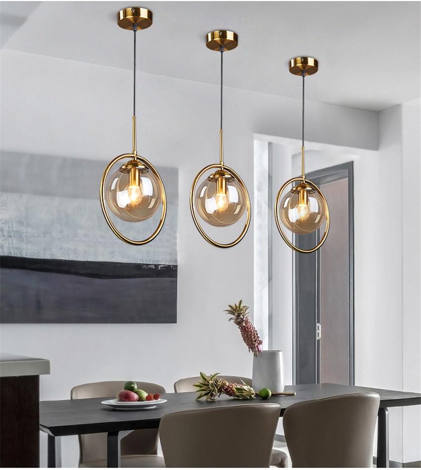 Modern Ring Pendant Light