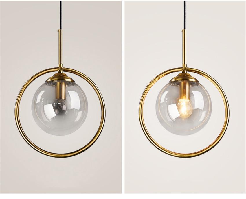 Modern Ring Pendant Light