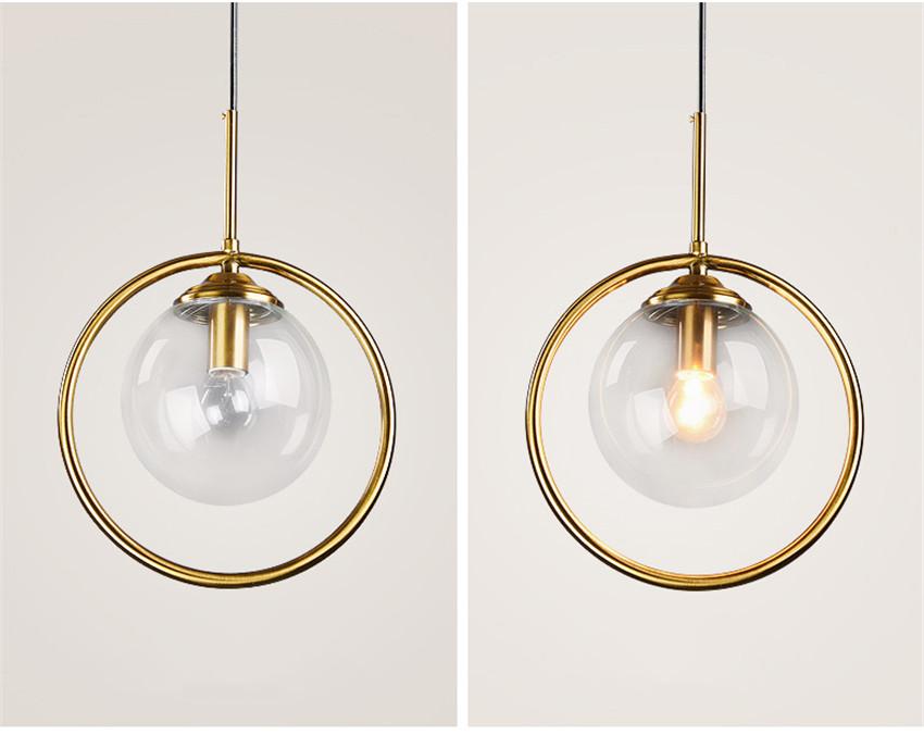 Modern Ring Pendant Light