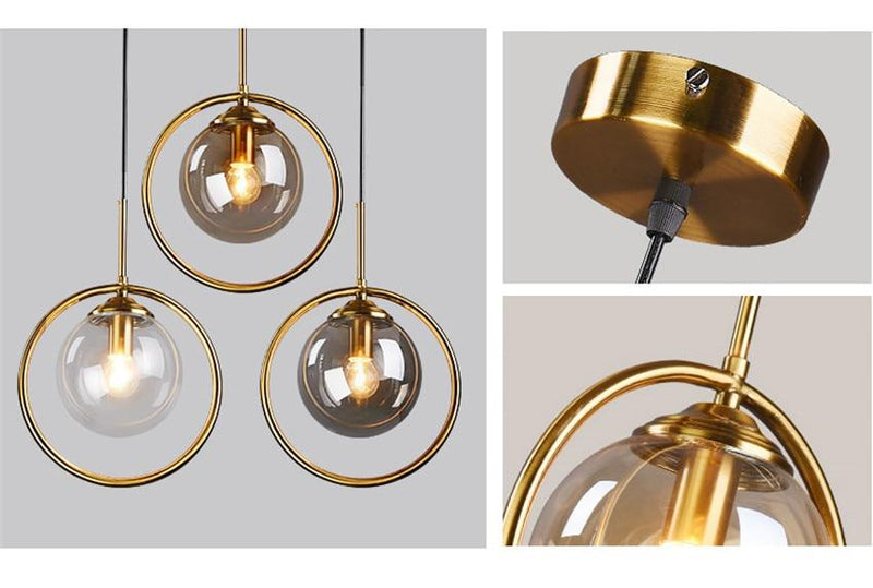 Modern Ring Pendant Light