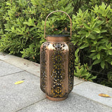 LED Solar Powered Outdoor Moroccan Lamp