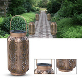 LED Solar Powered Outdoor Moroccan Lamp