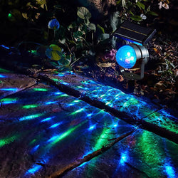 LED Solar Power Projector Garden Light