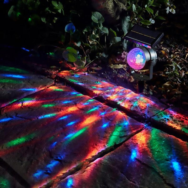 LED Solar Power Projector Garden Light