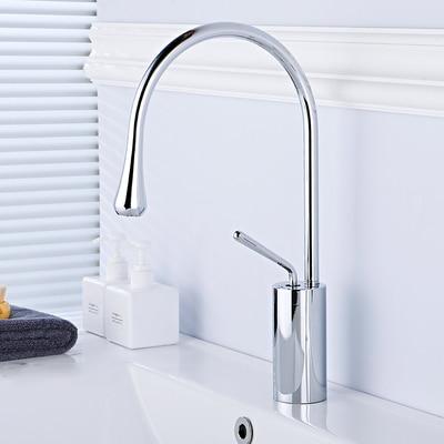 Brass Crane Bathroom Faucet
