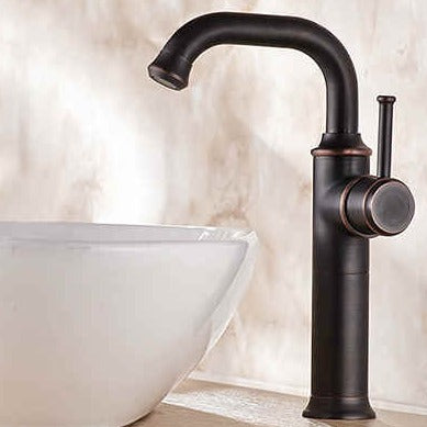 Vintage Style Brass Bathroom Faucet