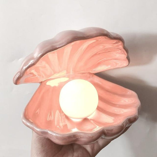 Pearl & Shell Desk Lamp