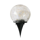 Cracked Glass Ball Solar Garden Light