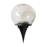 Cracked Glass Ball Solar Garden Light