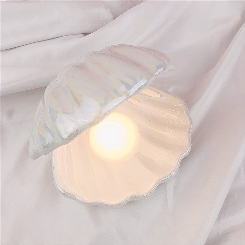 Pearl & Shell Desk Lamp