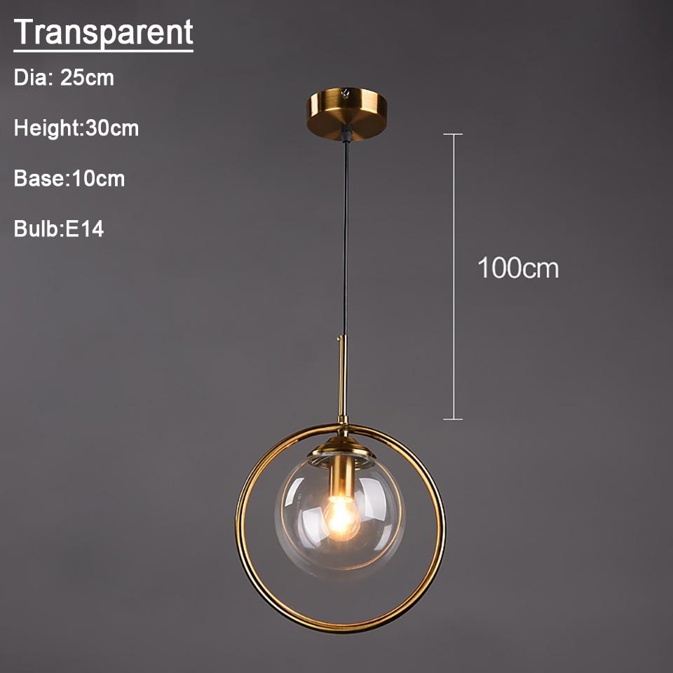 Modern Ring Pendant Light