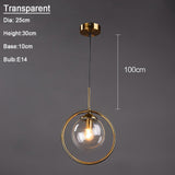 Modern Ring Pendant Light