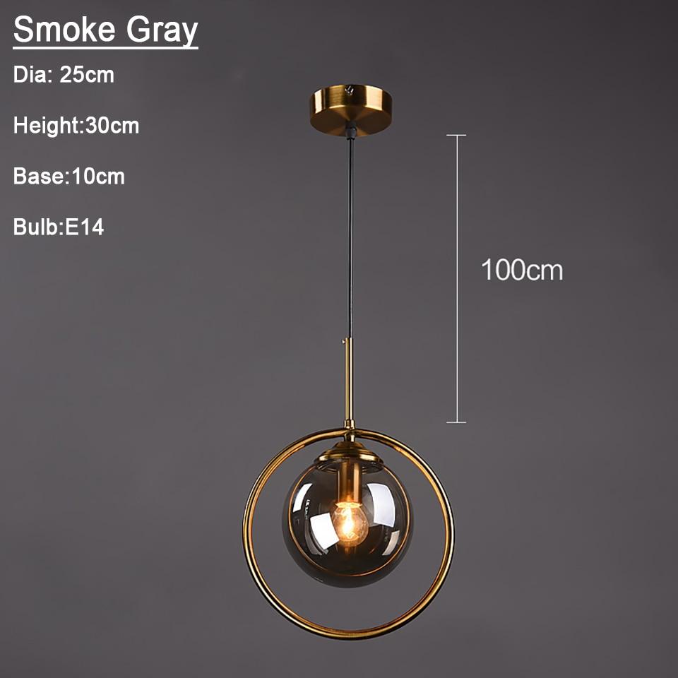 Modern Ring Pendant Light