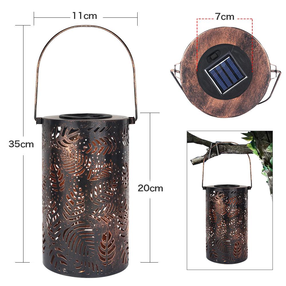 Leaf Pattern Shadow Cast Lantern