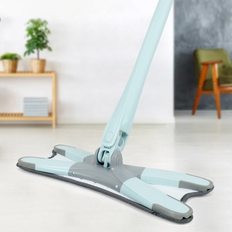 Floor Mop Hand-free Wash