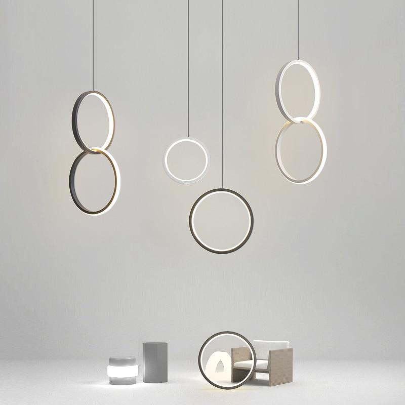 Circular LED Hanging Light