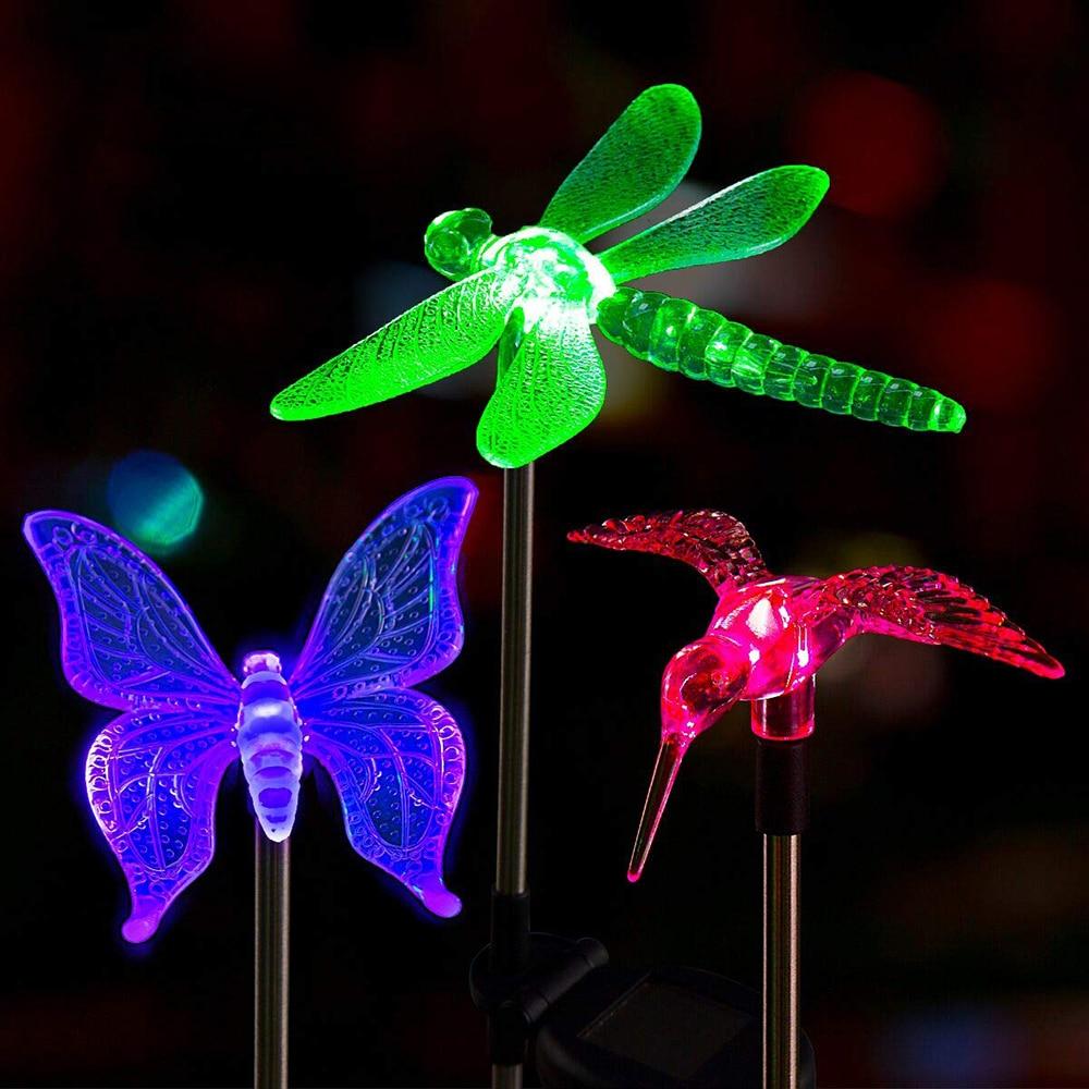 Colorful LED Garden Animals Lights