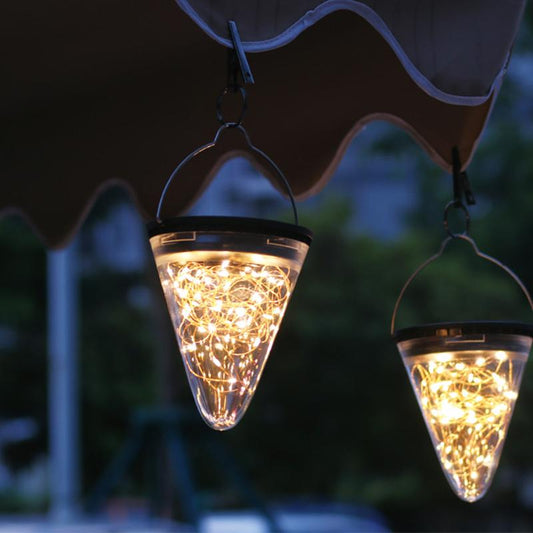 Solar Powered Hanging Starry Sky Lights