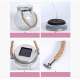 Modern Round Glass Jar Garden Hanging Lamp