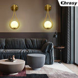 Minimalistic Drop shape wall sconce