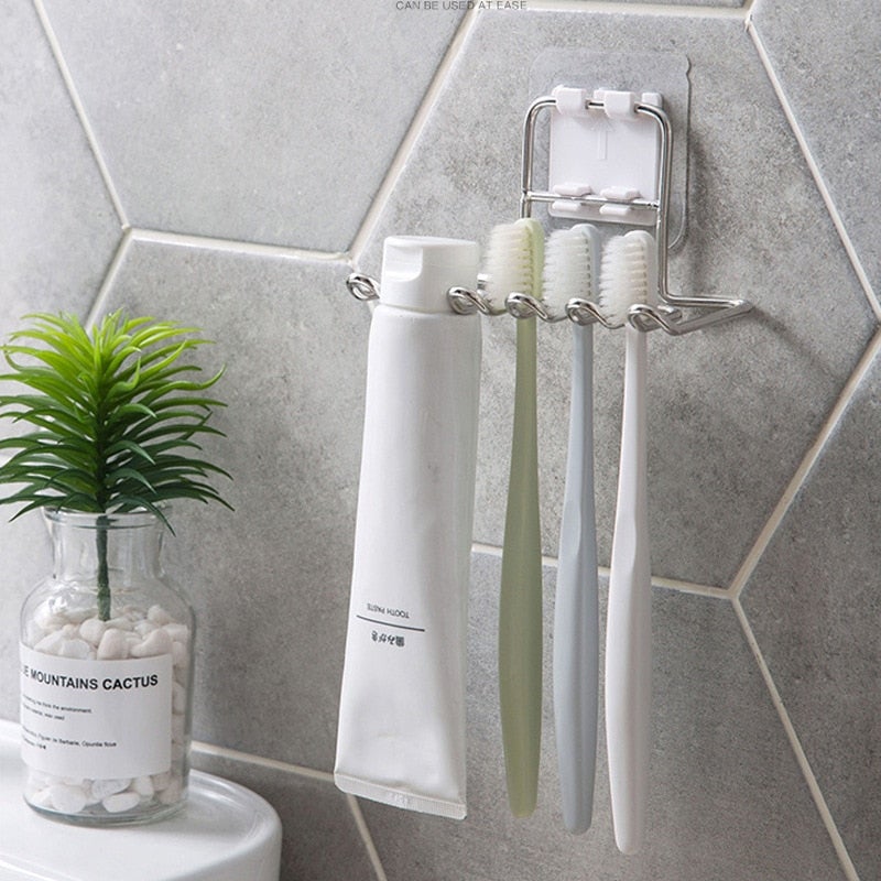 Stainless Steel Toothbrush Holder