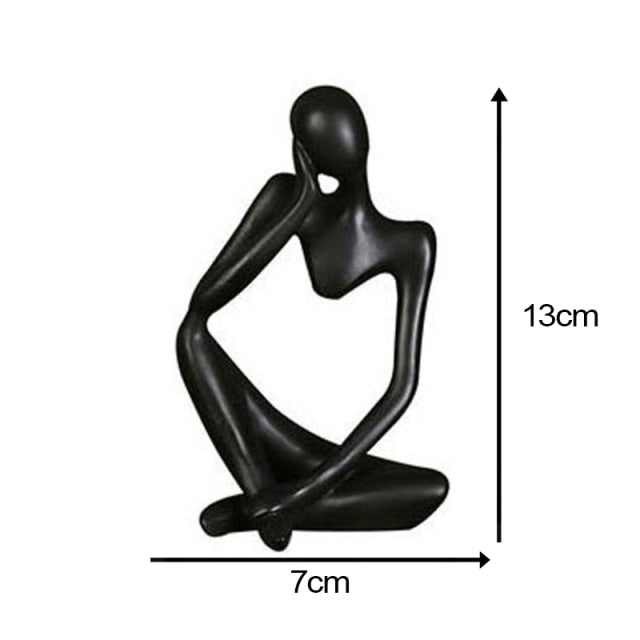 Nordic Abstract Thinker Statue